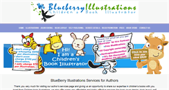 Desktop Screenshot of blueberryillustrations.com